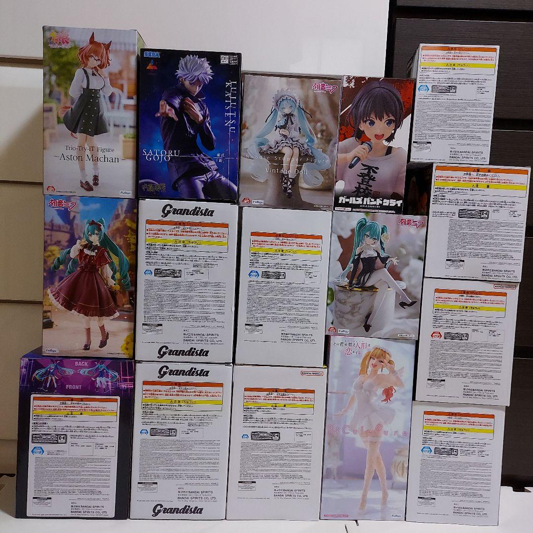 プライズフィギュアまとめ売り　16点　キルア　クラピカ　ヴィンテージドールミク等