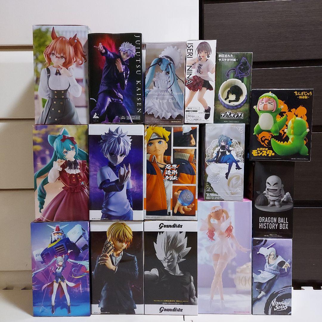 プライズフィギュアまとめ売り　16点　キルア　クラピカ　ヴィンテージドールミク等