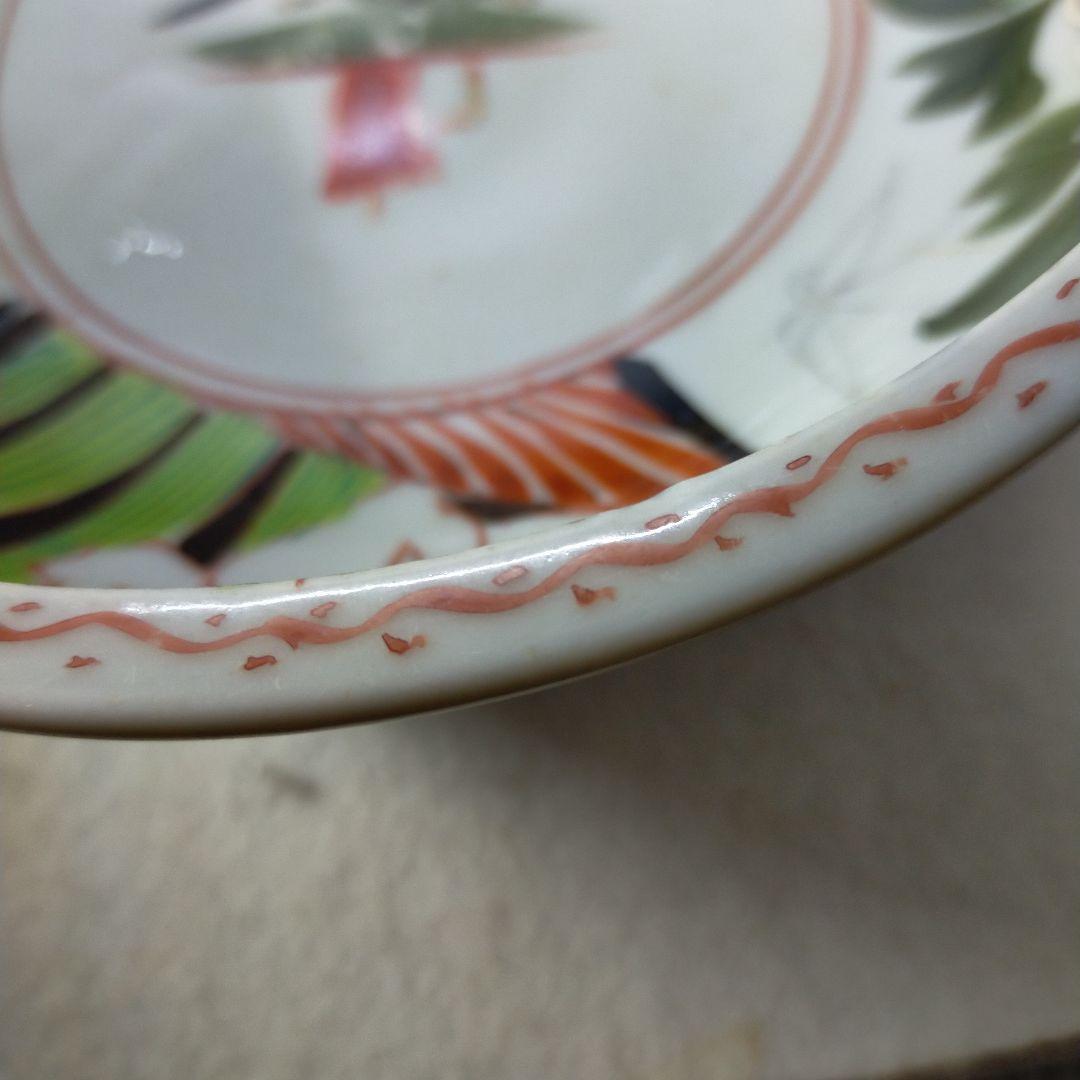 ２２３３骨董　深鉢　 口径 18cm　 高さ6cm