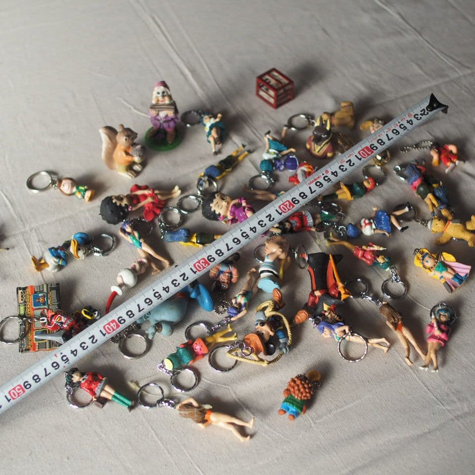 キャラクターキーホルダーセット多数 おもちゃ レトロ ディズニー他まとめて