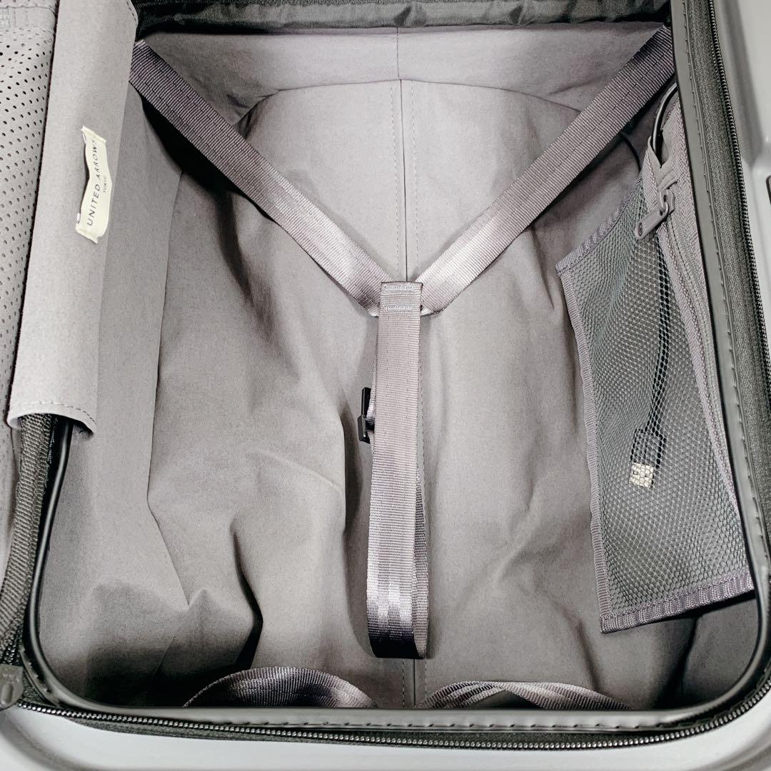 【美品】UNITED ARROWS キャリーケース 33L 機内持ち込み可