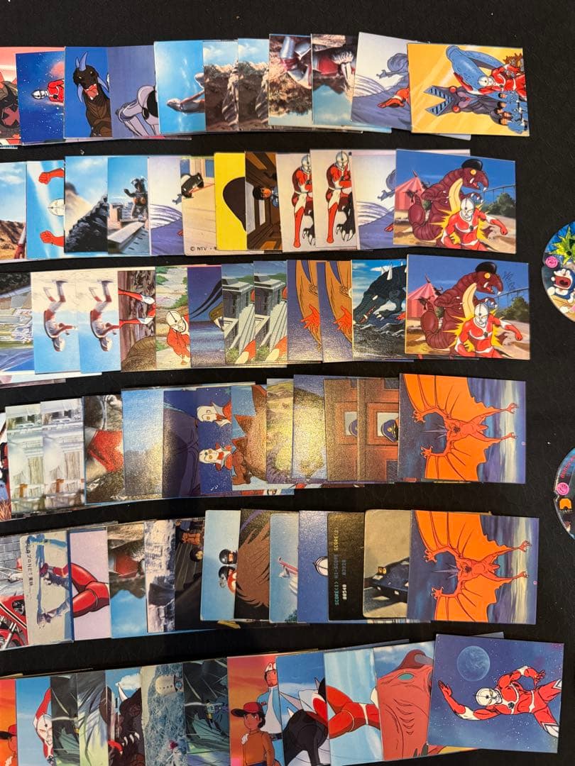 昭和レトロ　メンコ　大量まとめ売り　ウルトラマン　ルパン3世　宇宙戦艦ヤマト