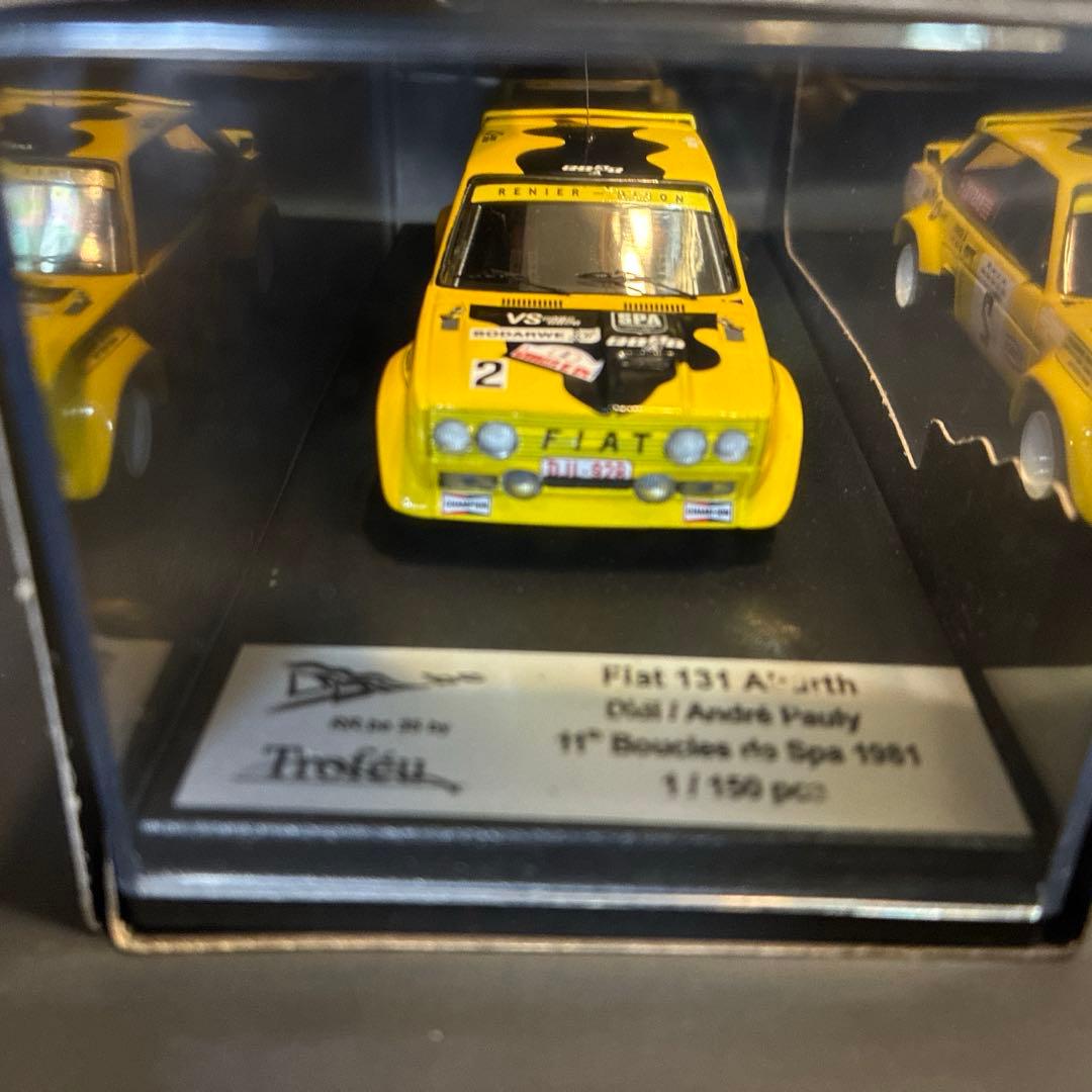 Troféu 1/43 Fiat 131 Abarth #2 1981 150台