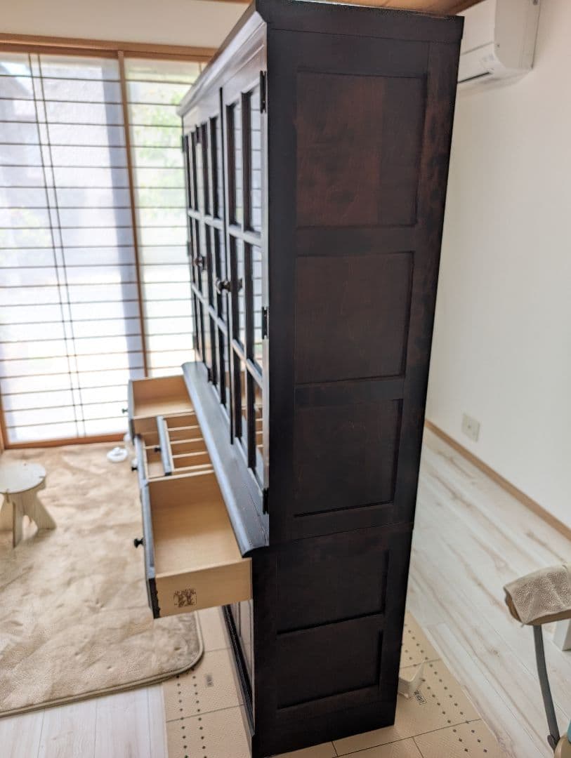 北海道民芸家具 食器棚