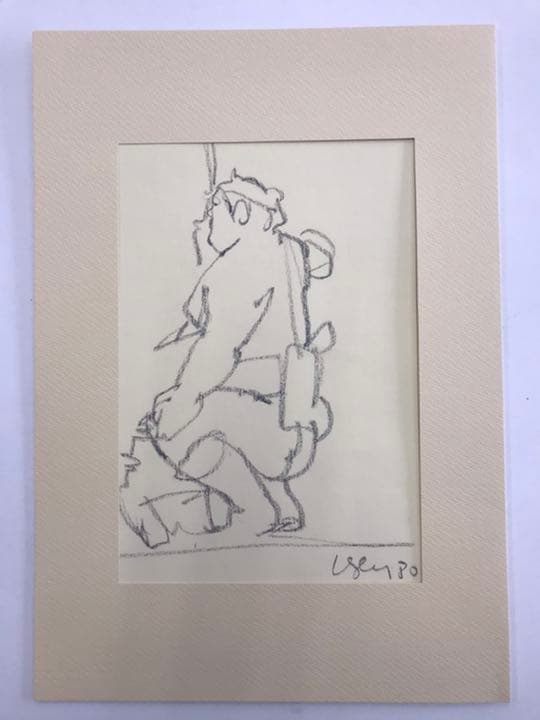 ★★相撲画家 松岡リン ドローイング リン・スターム・レビィ