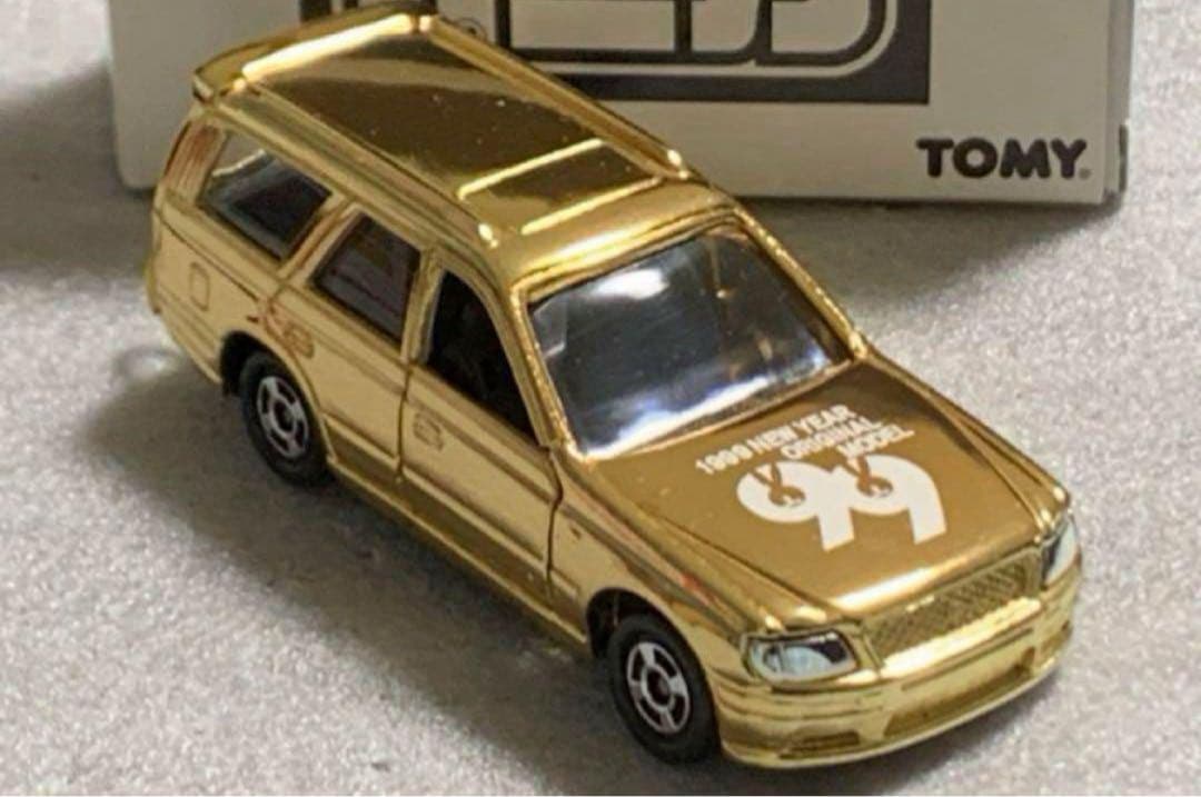 トミカ 非売品 日産 ステージア 金メッキ
