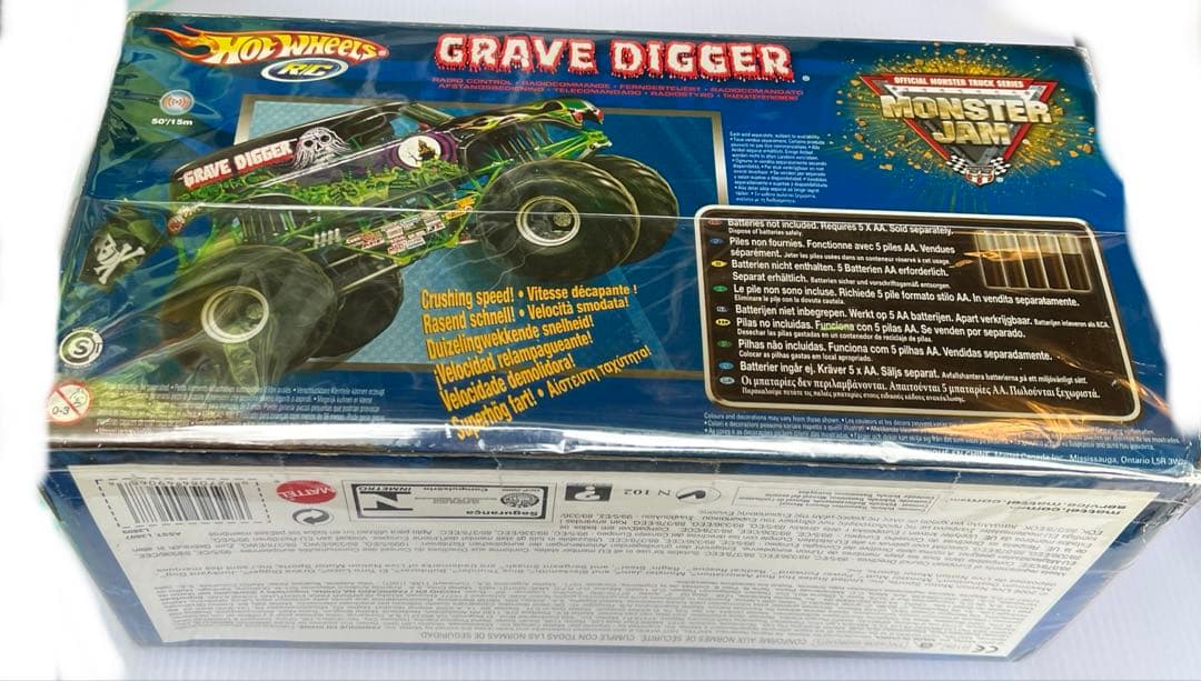 ホットウィール GRAVE DIGGER 1/18