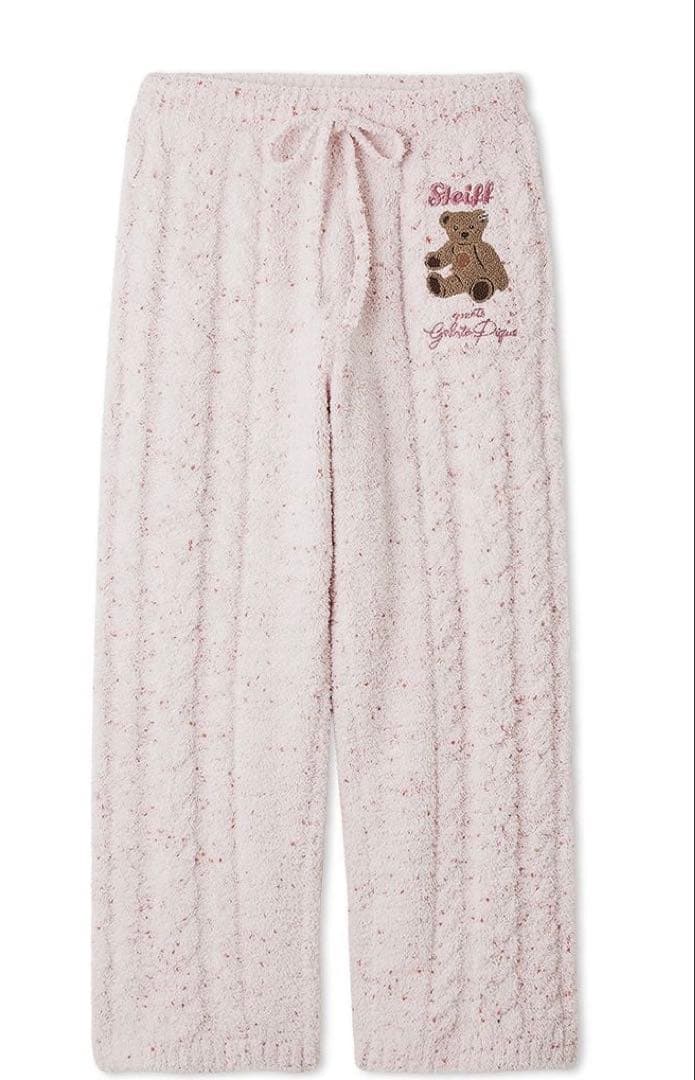 ジェラピケ パウダーネップジャガードプルオーバー ネップアランロングパンツ