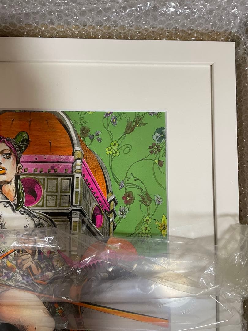 ジョジョの奇妙な冒険　徐倫&ブチャラティ 複製原画