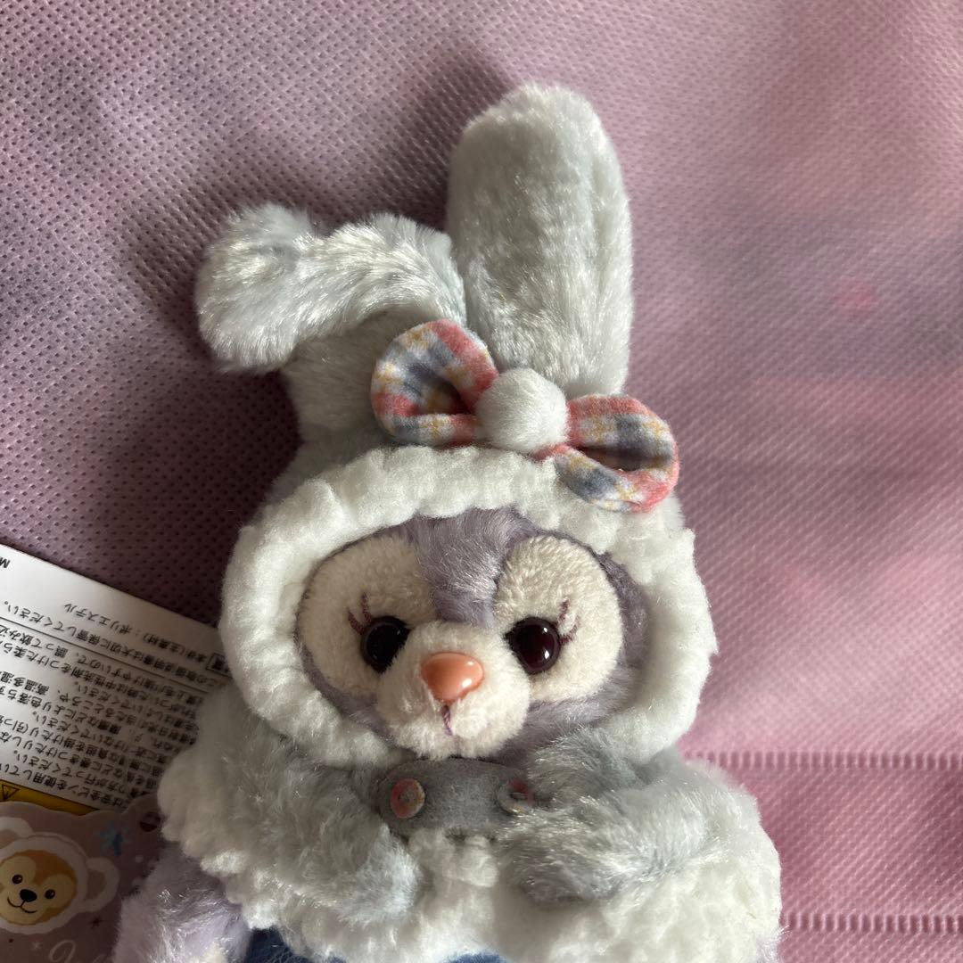ウィンターホリデー　ステラルー　ぬいぐるみバッジ　東京ディズニーシー