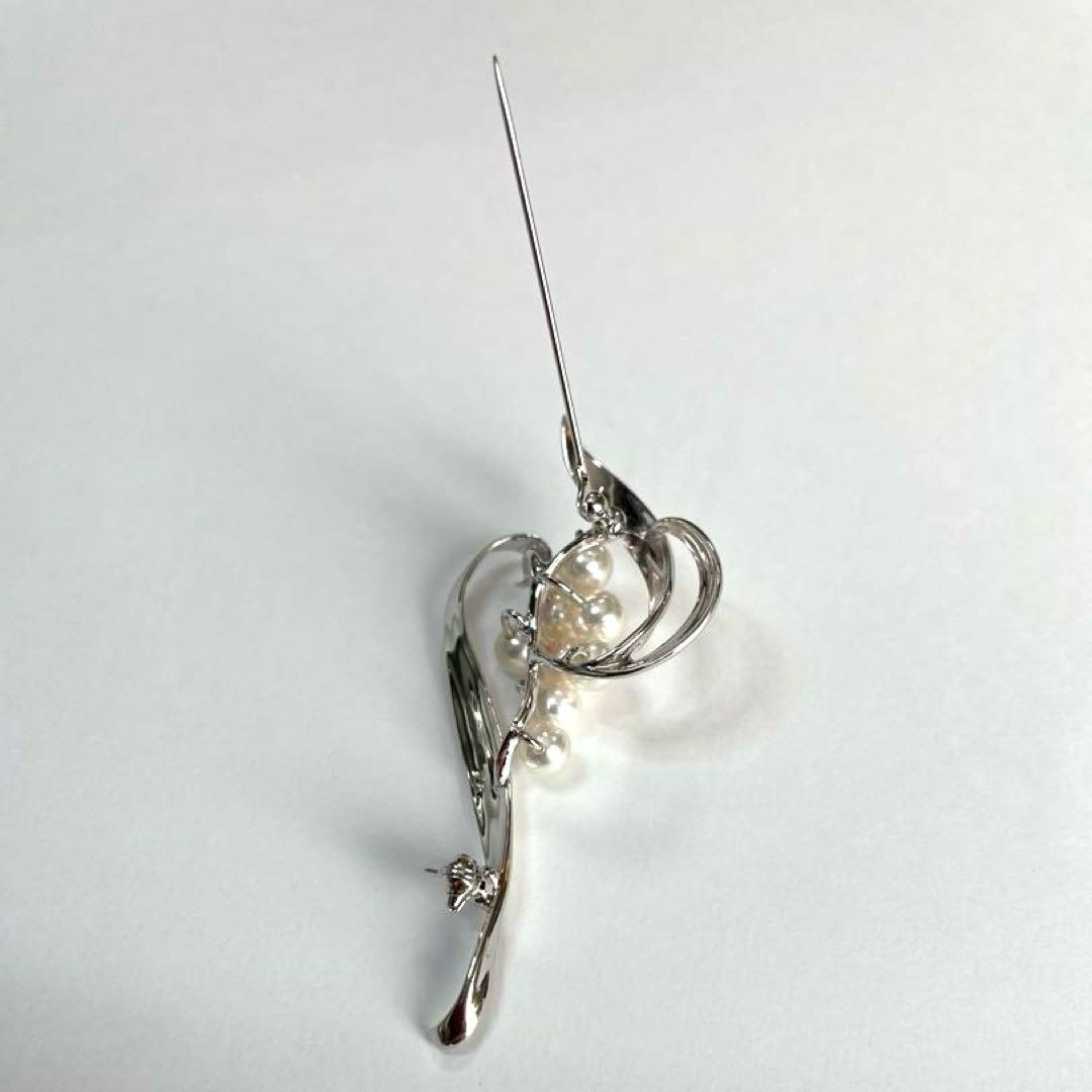 ミキモト　パールブローチ　あこや真珠　本真珠　入学式　卒業式　ベビーパール