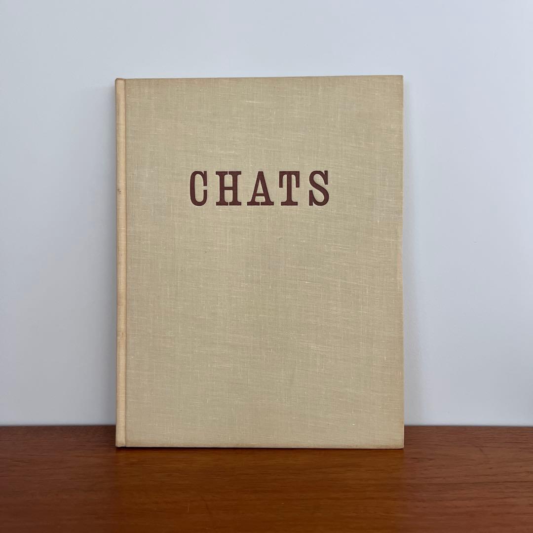 猫 写真集 CHATS HENRI SAAS フランスヴィンテージ