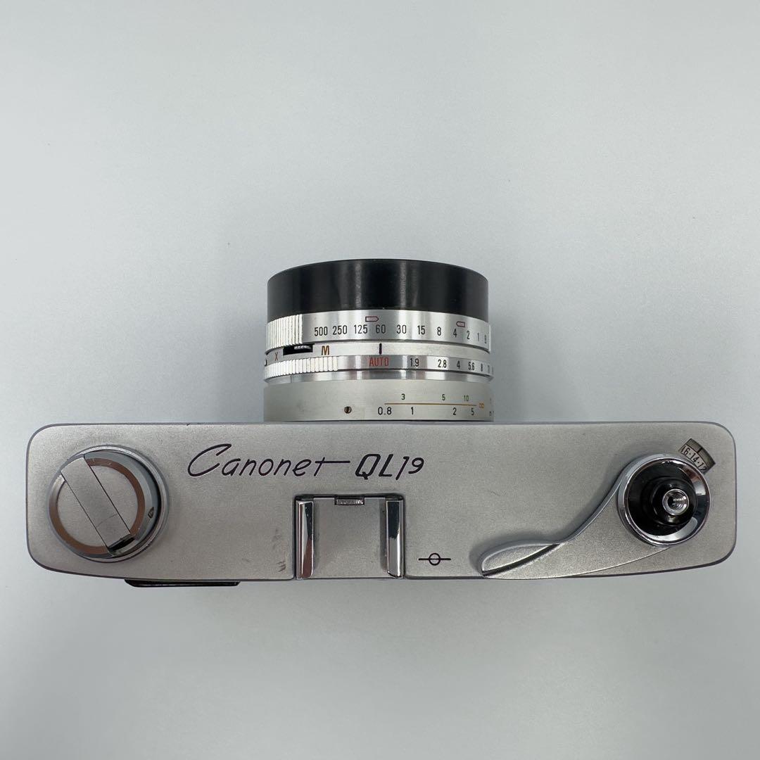 Canon Canonet QL19 完璧なコンディション、オリジナル付属品完備