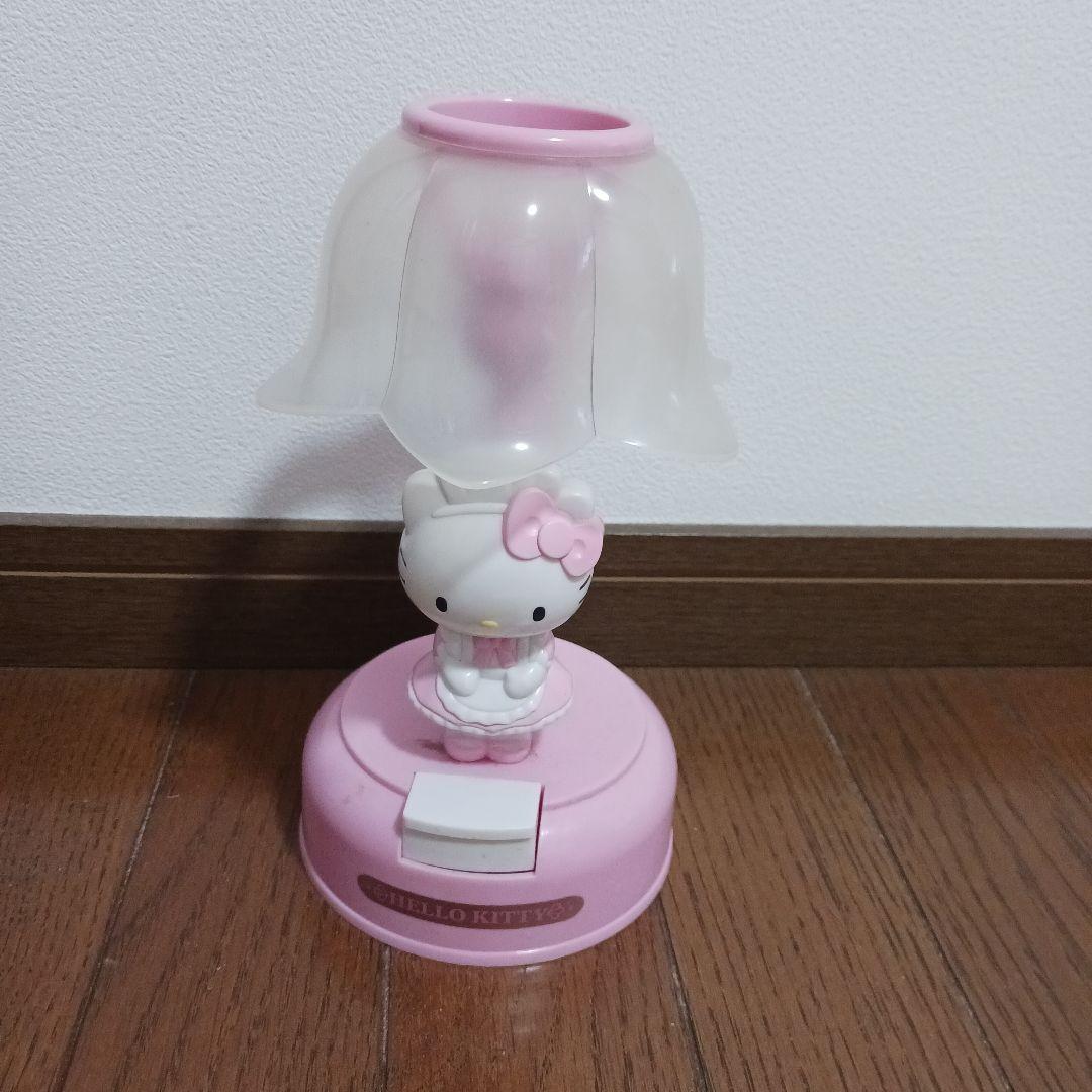 希少　レア　ハローキティ　メイドおじぎ　 ランプ ライト　ピンク　値下げ済み
