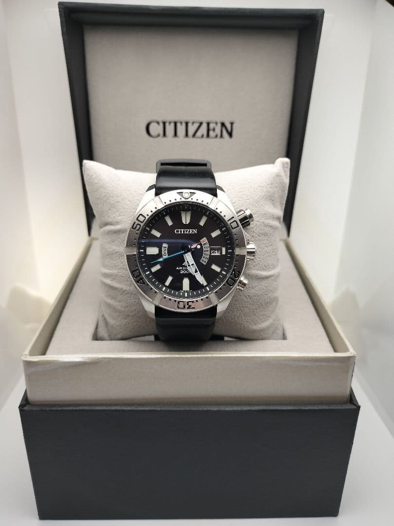 電波時計　シチズン　プロマスター　ダイバー機能　電波ソーラー　H112