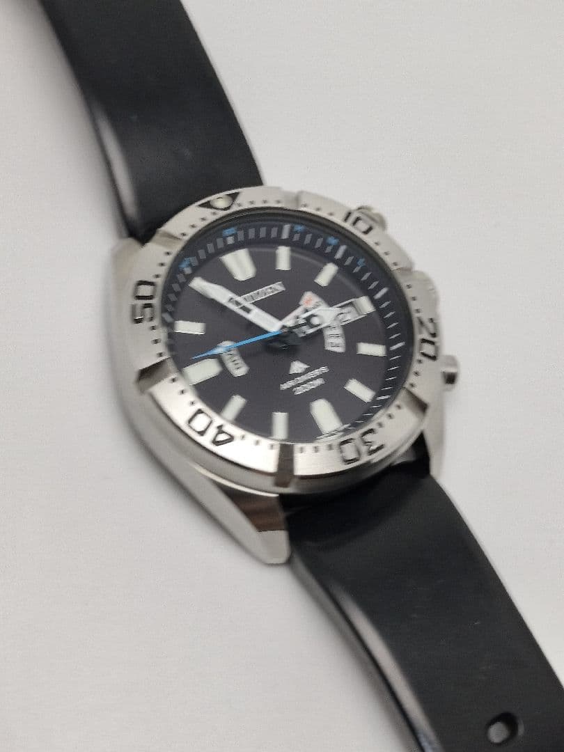 電波時計　シチズン　プロマスター　ダイバー機能　電波ソーラー　H112