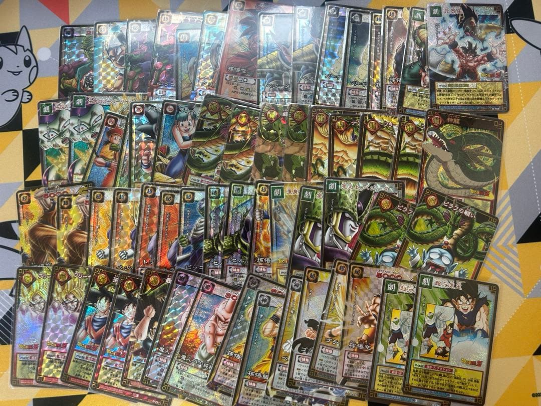 ドラゴンボールz カードゲーム 引退品 ホイル192枚 ノーマル大量