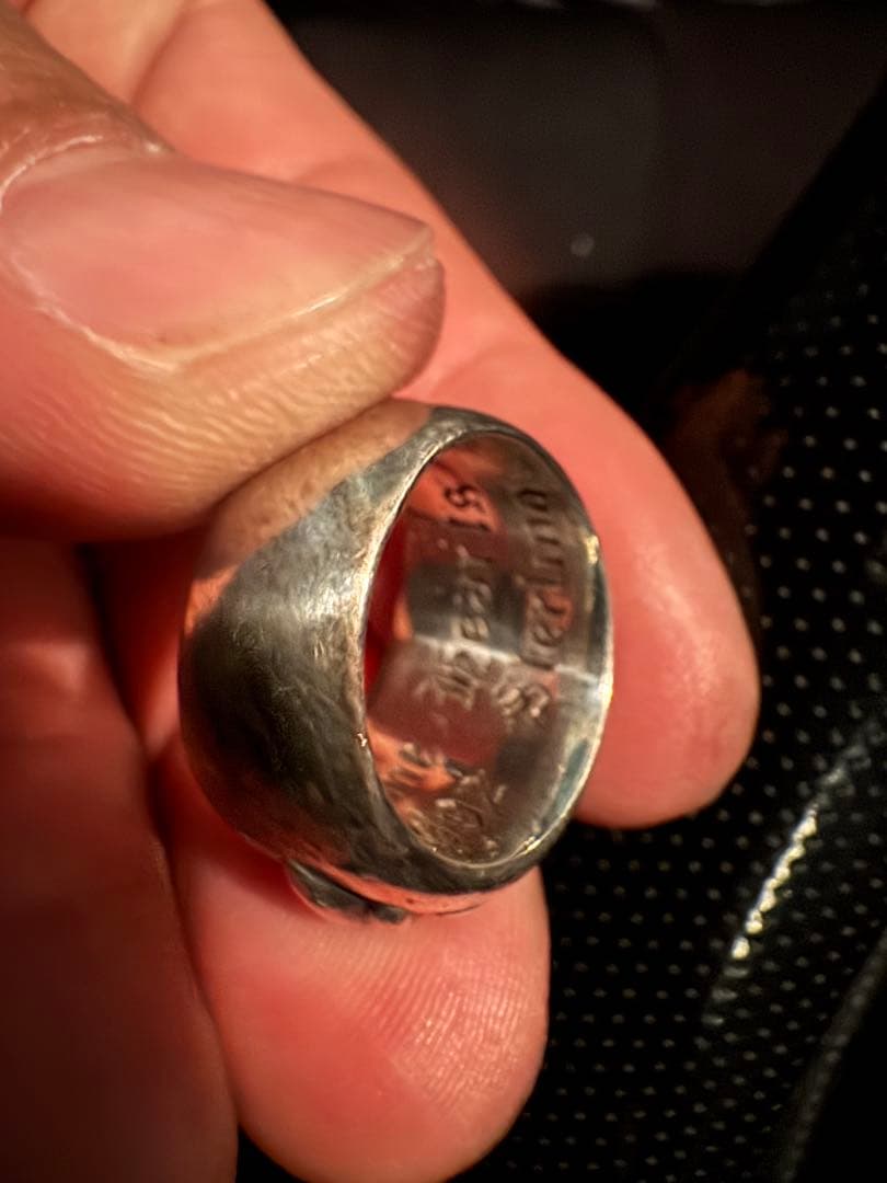 クロムハーツ　フローラルクロスリング