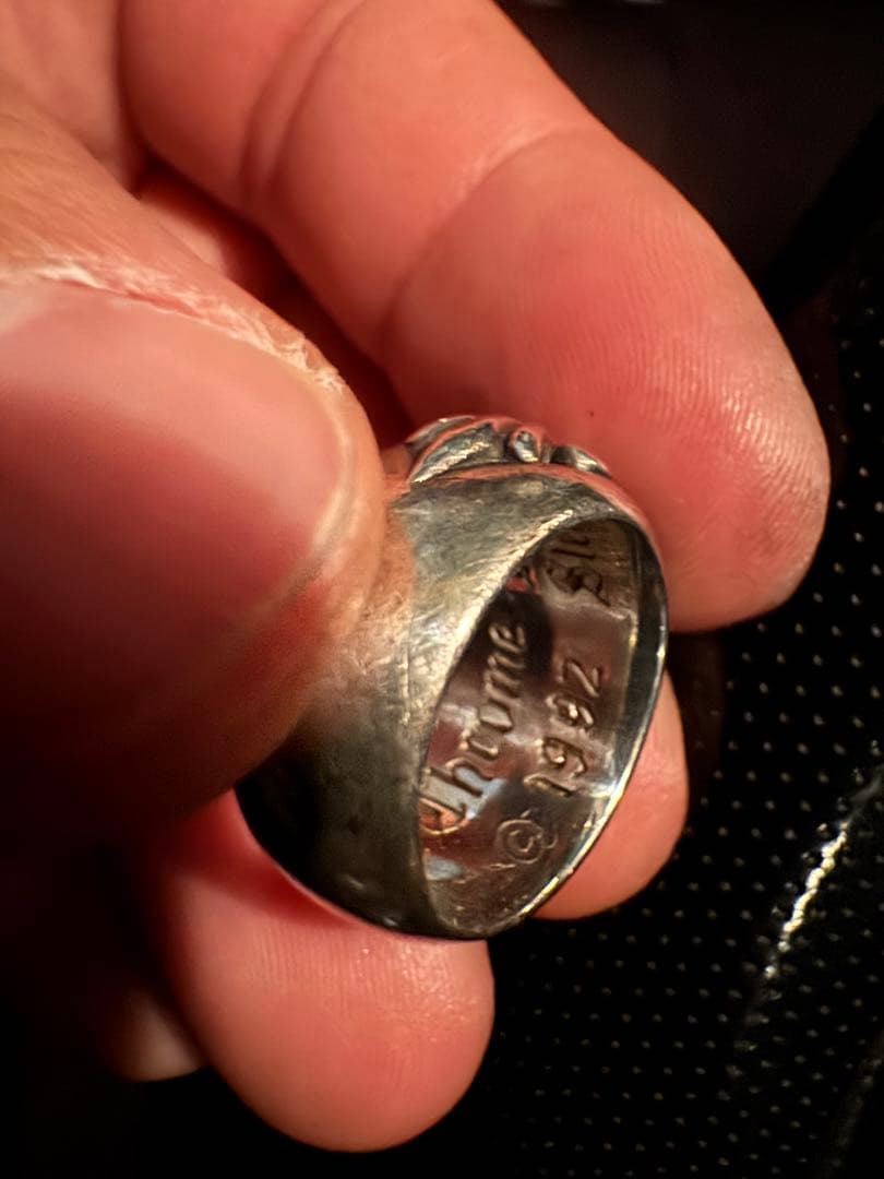 クロムハーツ　フローラルクロスリング