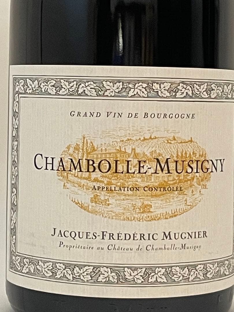 シャンボール ミュジニー ジャック・フレデリック・ミュニエ　2022