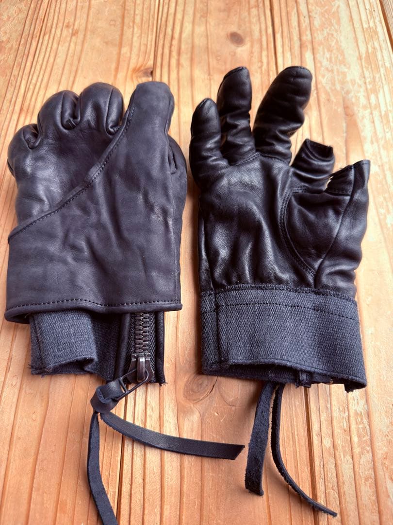 【未使用】The Viridi-anne d.hygen ホースレザーグローブ