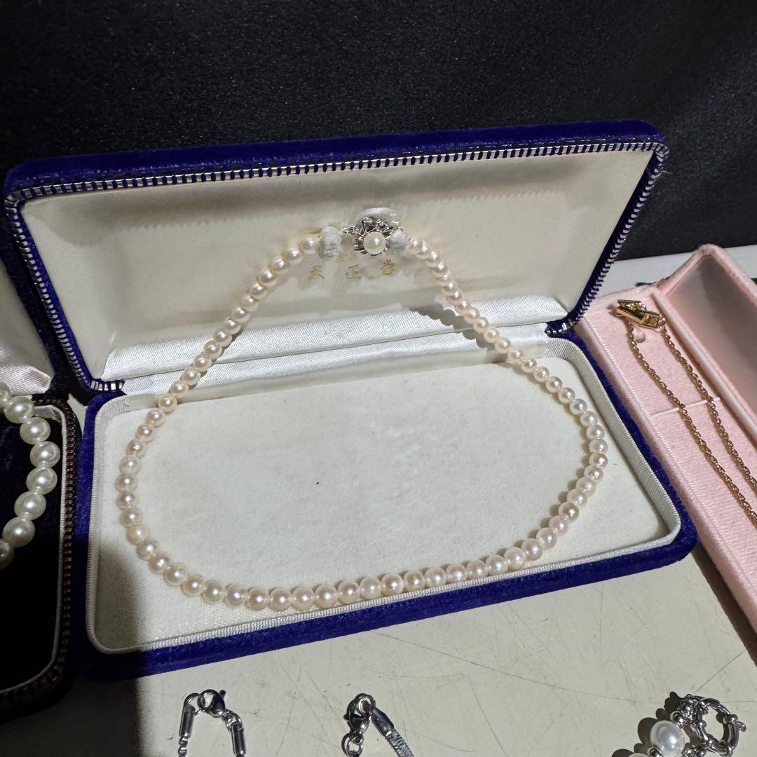 ★ アクセサリー　まとめ売り　遺品整理　生前整理　パール　ネックレス　ブローチ