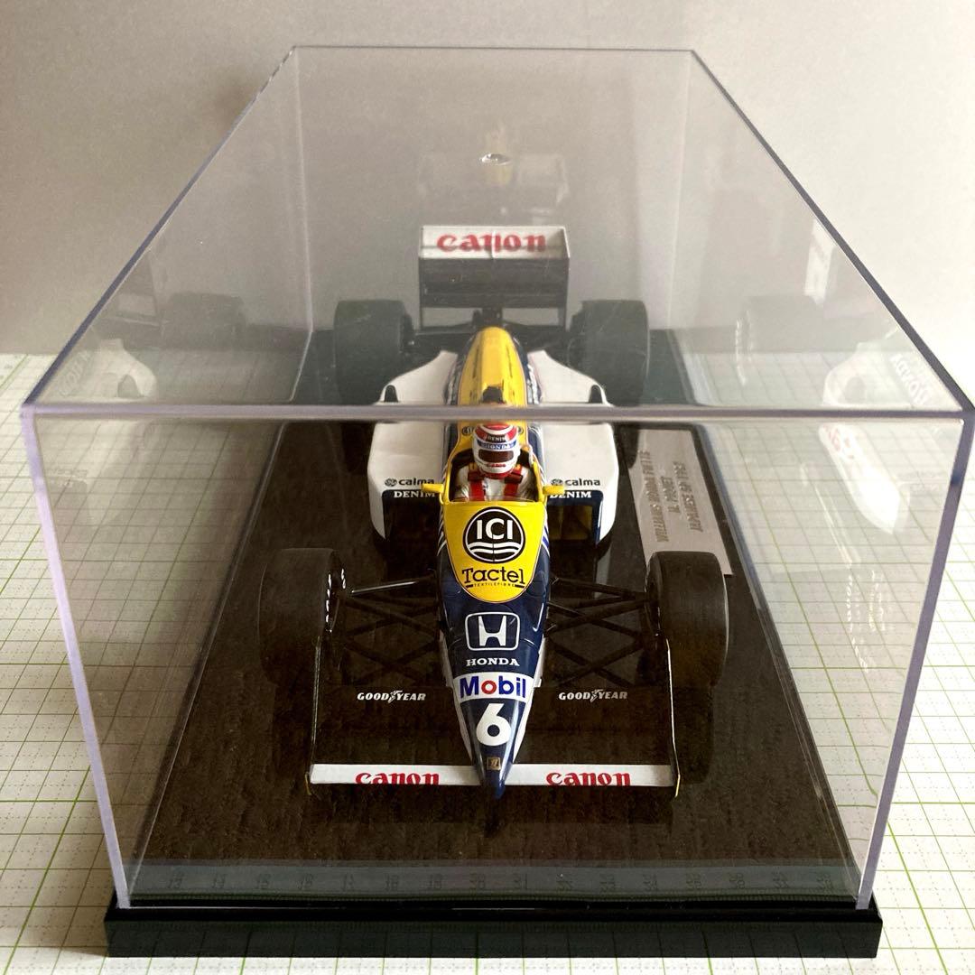 ミニチャンプス製　1/18 WILLIAMS HONDA FW11B ＃6