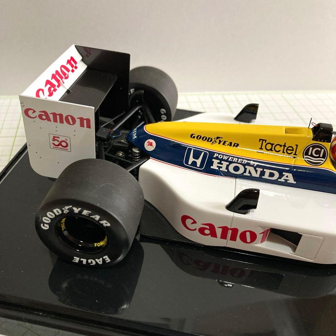 ミニチャンプス製　1/18 WILLIAMS HONDA FW11B ＃6