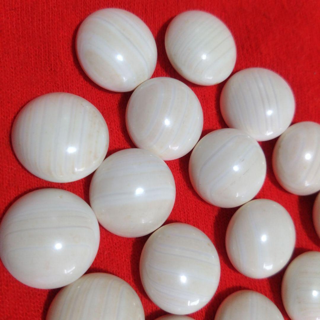 囲碁　本蛤碁石、那智黒碁石12.7〜13.3ミリ　碁笥