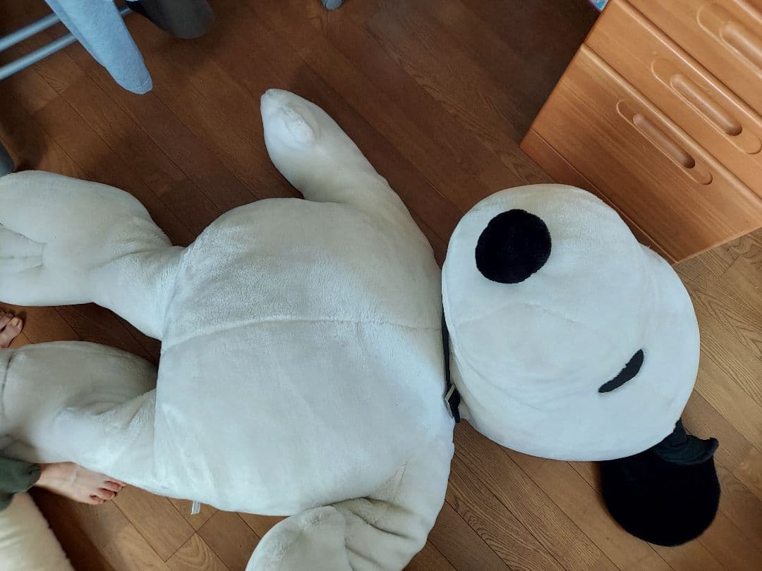 巨大スヌーピーのぬいぐるみ☆