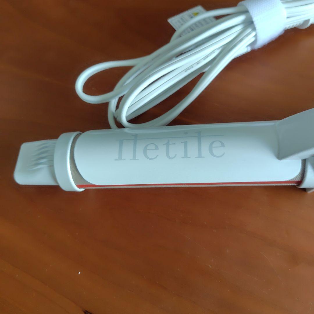 Letile ヘアアイロン コンパクト ホワイト