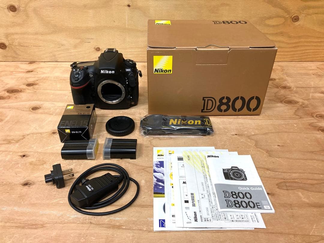 Nikon ニコン D800 ボディ デジタル一眼レフカメラ バッテリー2個付き