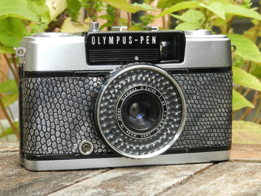クロコ風　OLYMPUS PEN EE-3 ハーフフィルムカメラ　即撮影可