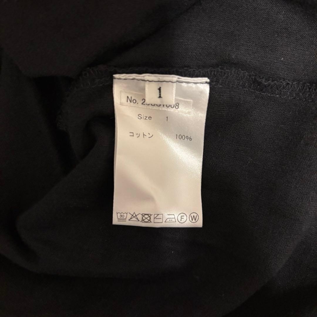 simply complicated tシャツ ブラック サイズ1