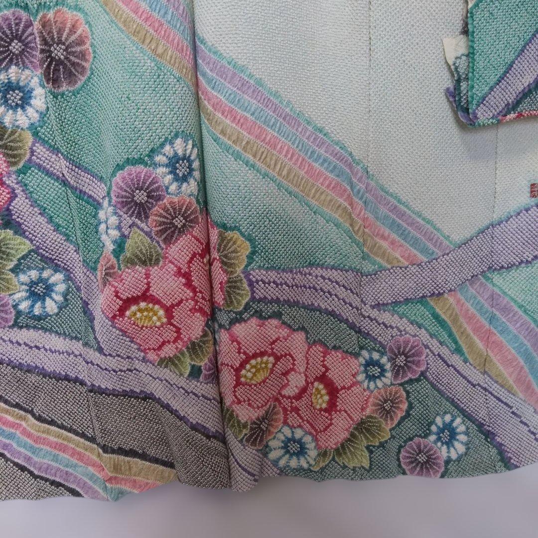 s*n様 藤娘　総絞り振袖未仕立て仮絵羽