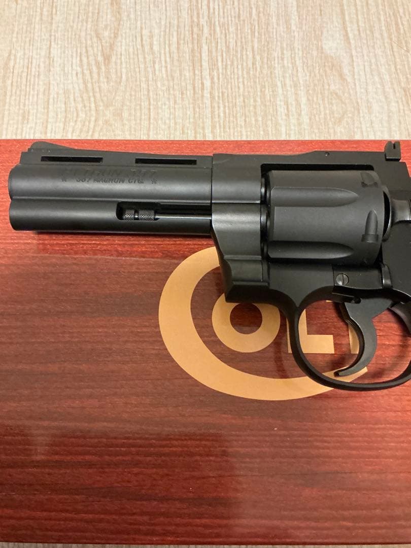 タナカ コルトパイソン.357マグナム 4インチ Rモデル ヘビーウェイト