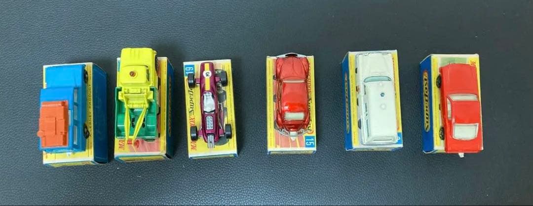 マッチボックス　ミニカー 6台セット オリジナルボックス付き