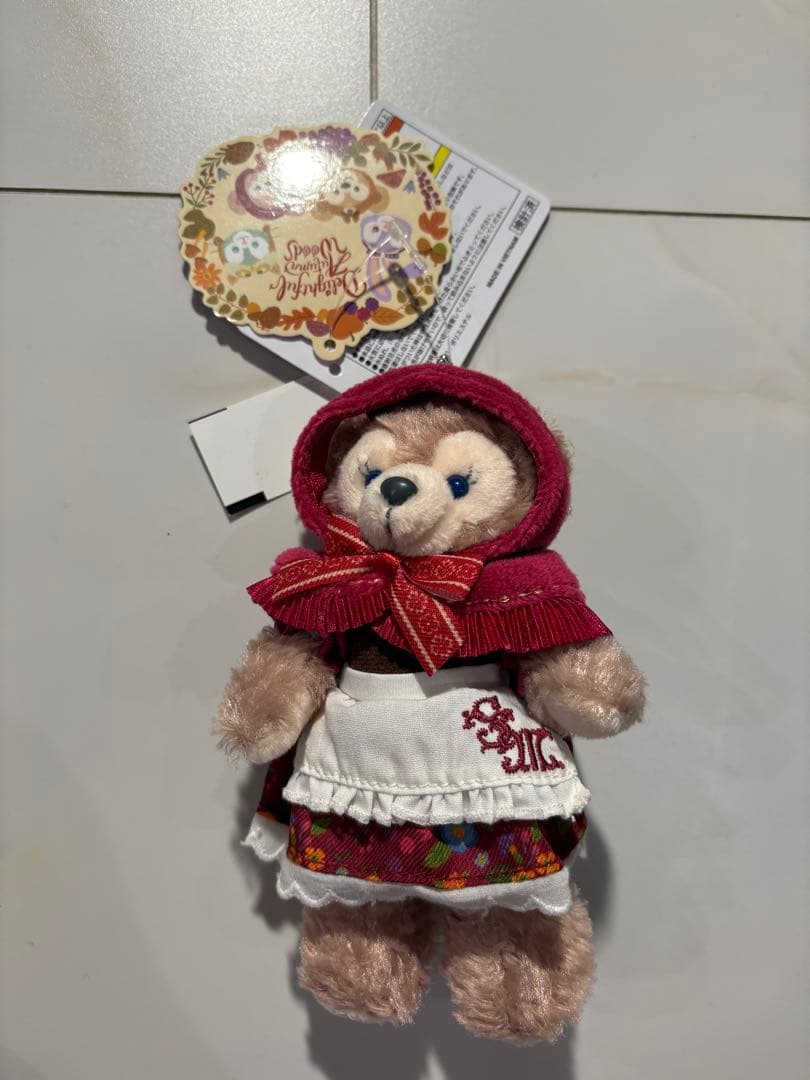 希少タグ付ダッフィー 秋のぼうけんディズニーシーぬいぐるみ 4体セット