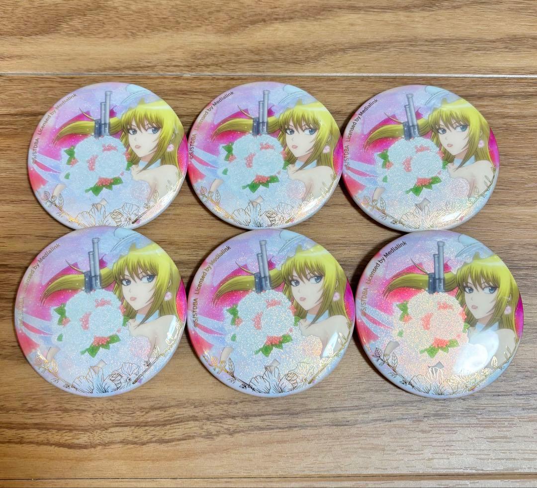 銀魂 来島また子 缶バッジ 反抗声明