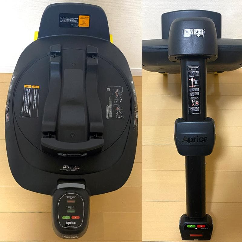 【美品】アップリカ 最高級チャイルドシート クルリラビッテエックス ブラック