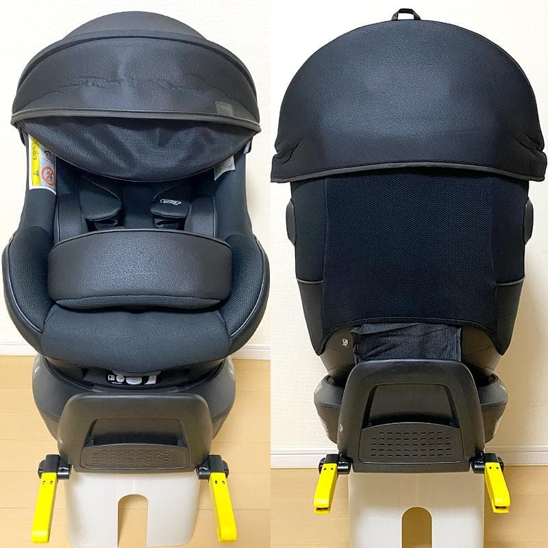 【美品】アップリカ 最高級チャイルドシート クルリラビッテエックス ブラック