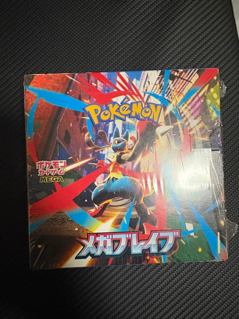 ⭐️新品未開封シュリンク付⭐️ポケモンカードゲーム メガブレイブ 1BOX