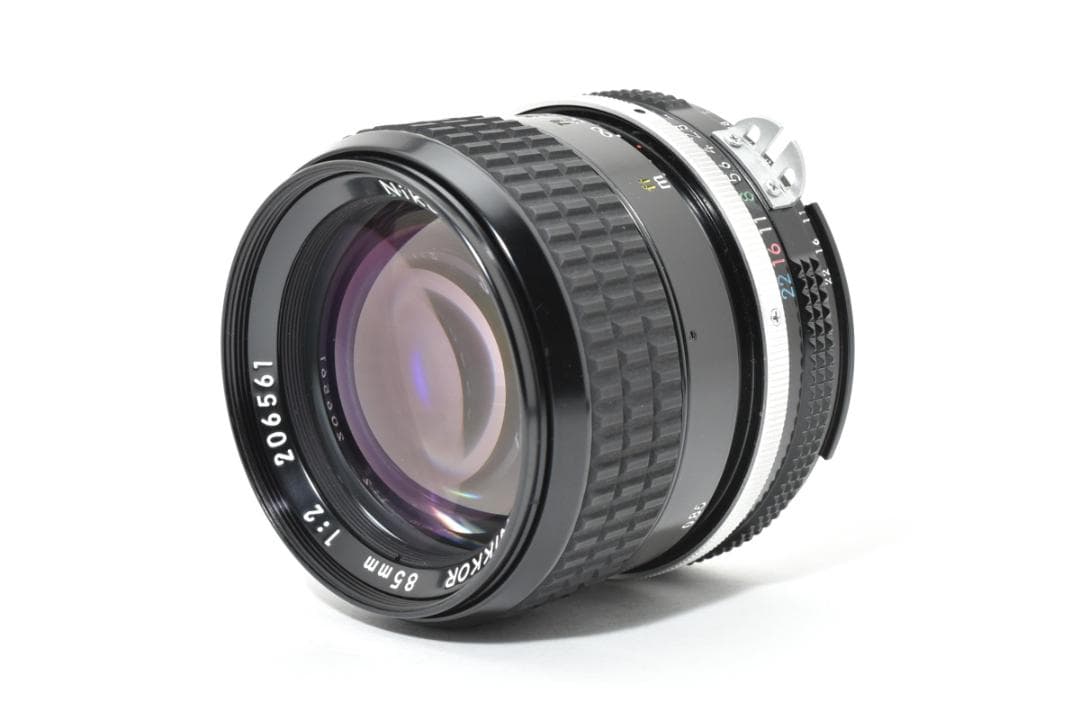 ニコンNikon AI NIKKOR 85mm F2中望遠単焦点#2639917