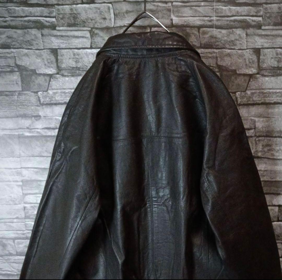 デッドストック★昭和レトロな革ジャン リアルレザージャケット 当時物