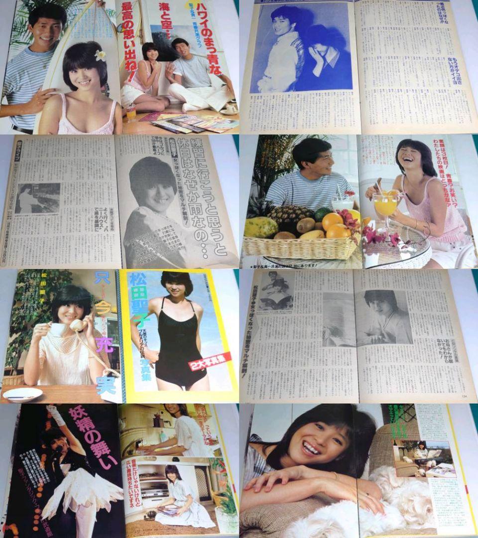 松田聖子　1980年〜1985年 レア　大量　切り抜き　ファイル　2冊　120P
