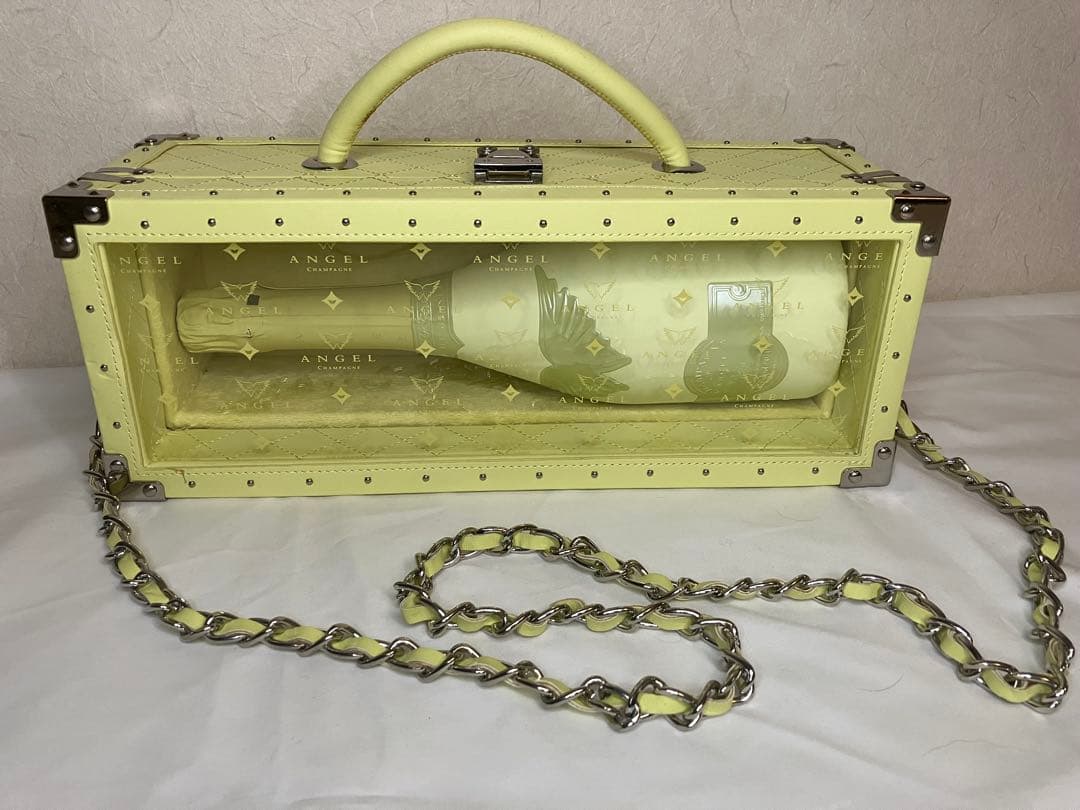 エンジェル ドゥミセック サマー イエロー レザータイプ 未開封　鍵付き