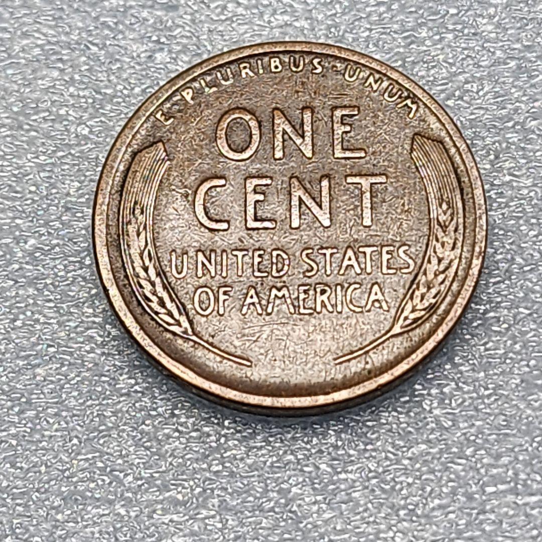 5782. 貴重 極美品 1922年 アメリカ リンカーン 麦 1セント 硬貨