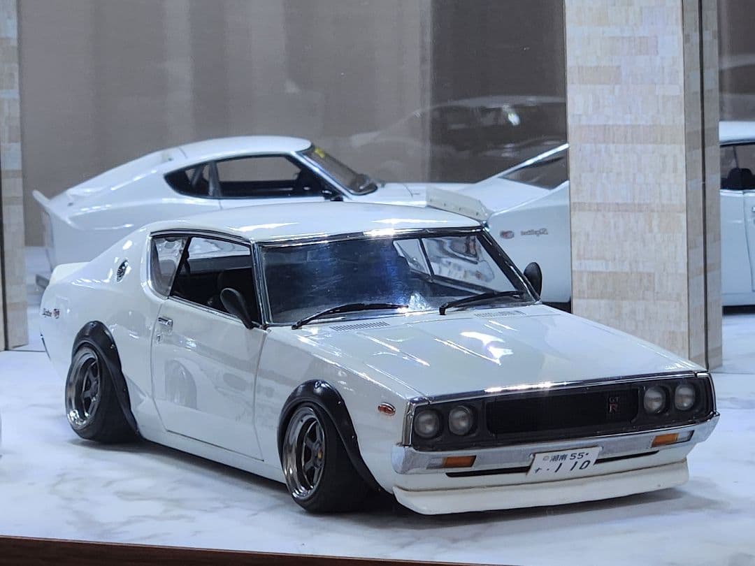 【京商】1/18日産 スカイライン ケンメリGT-R ミニカー