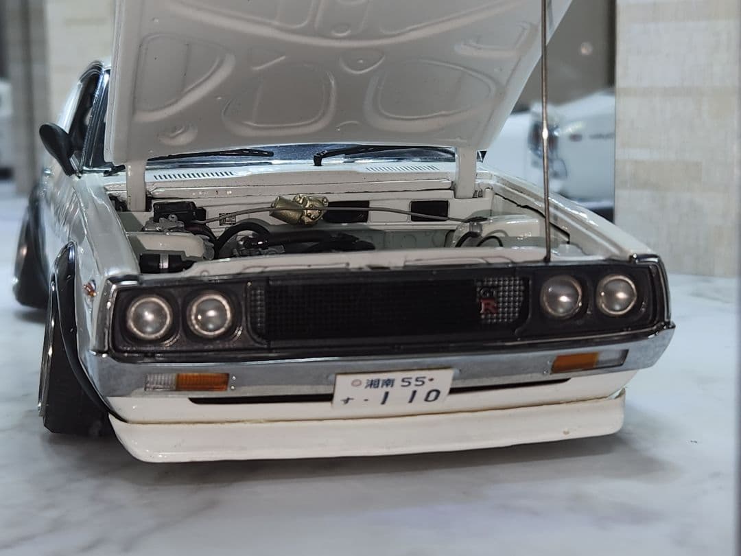 【京商】1/18日産 スカイライン ケンメリGT-R ミニカー