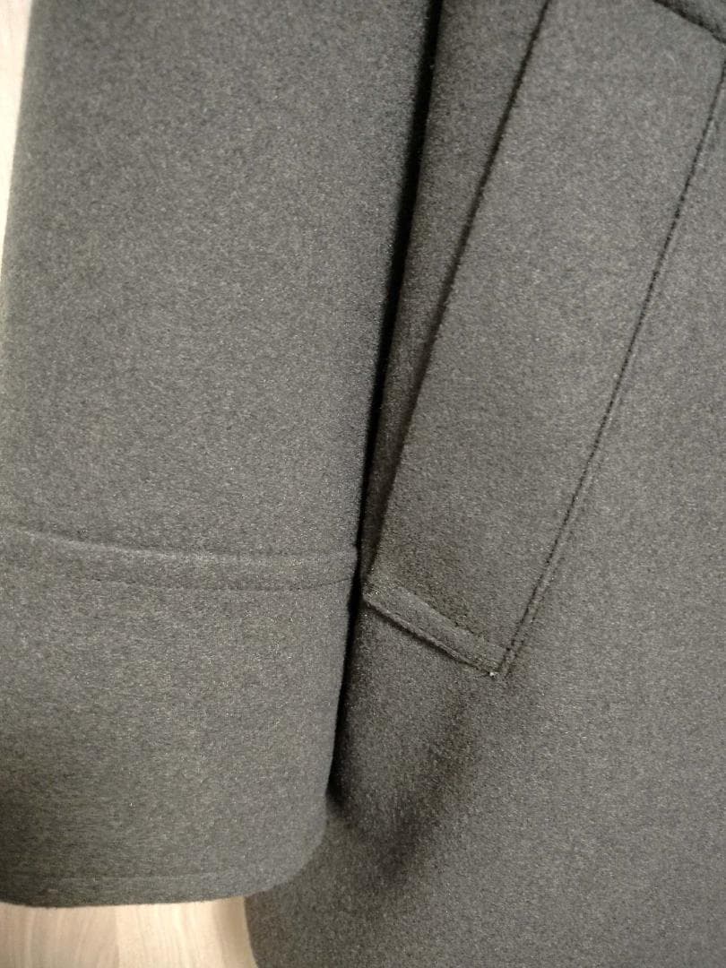 タグ付き 2025AW　fredy emue ウール混ミドル丈Pコート